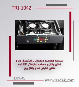 رک سرور 42 یونیت عمق 100 اینتلی تیام TRI-1042