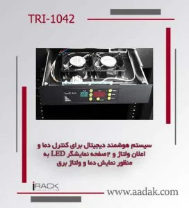 رک سرور 42 یونیت عمق 100 اینتلی تیام TRI-1042