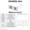 کیس سرور رکمونت گرین مدل G450-4U Rackmount