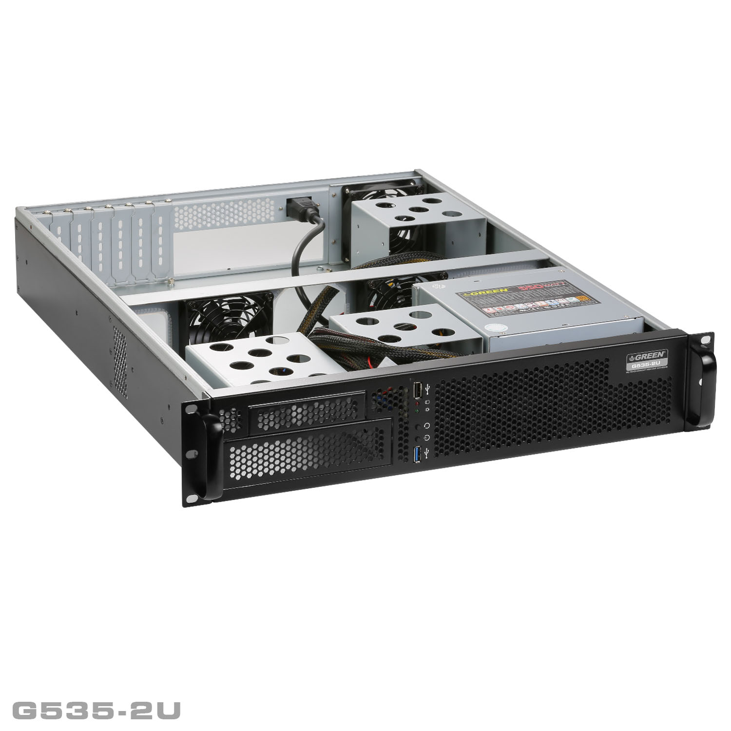 رکمونت 2یونیت گرین G535_2U_Rackmount