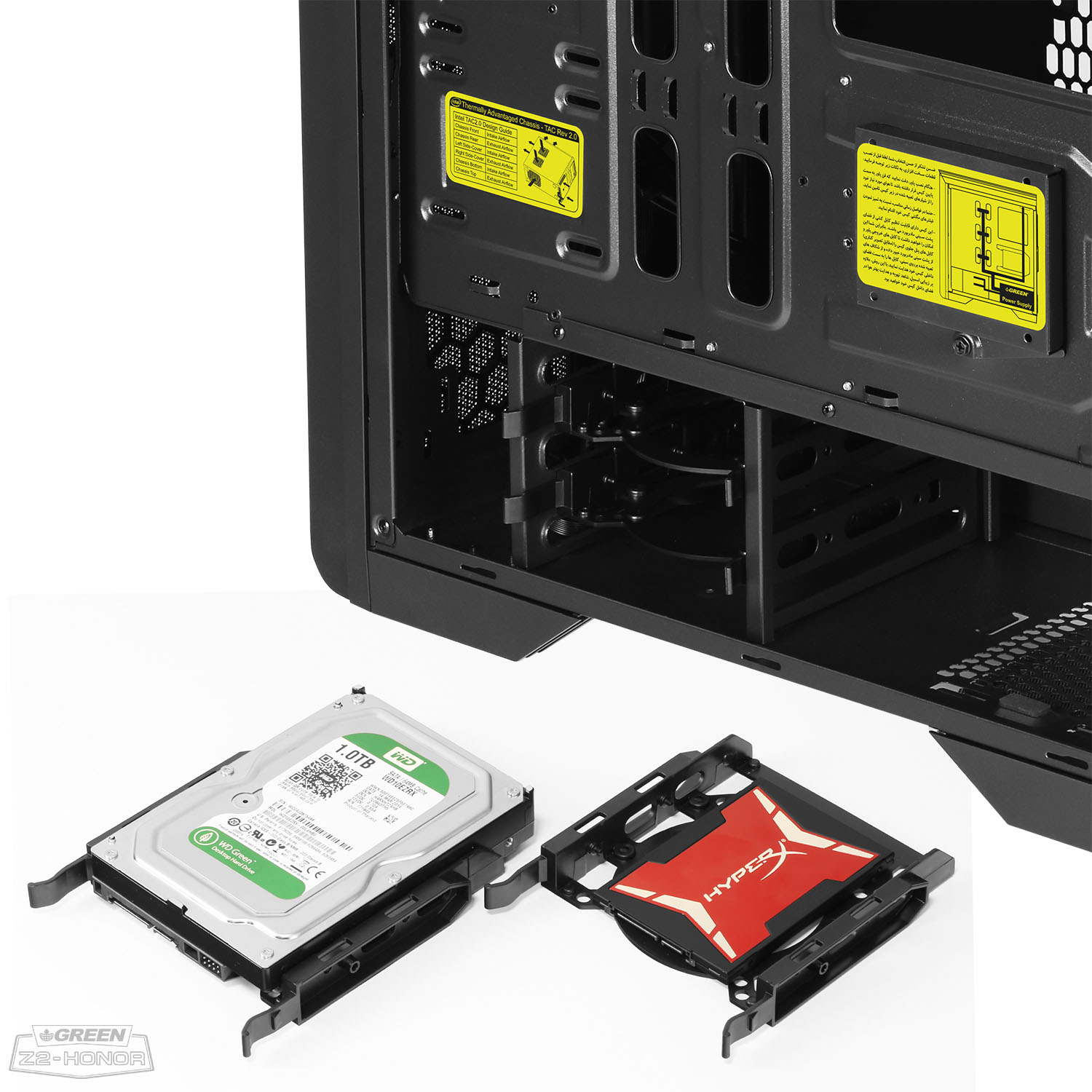 کیس زد 2 هانر گرین Z2_Honor_PC_Case