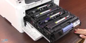 تعویض کارتریج پرینتر hp