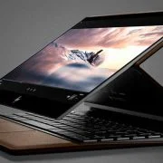 نمایی از اولین لپ تاپ چرمی دنیا HP Spectre Folio