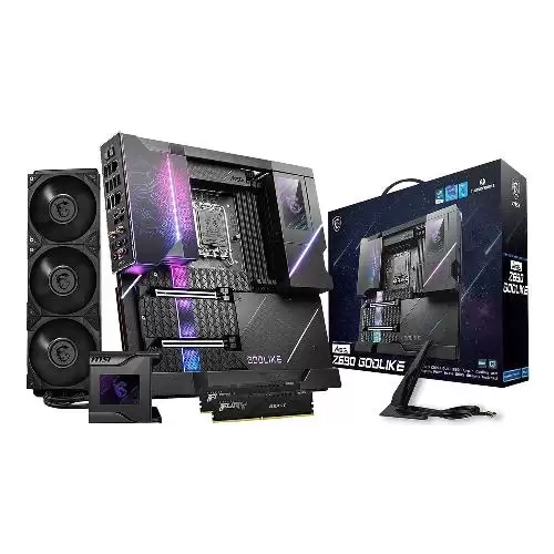 MSI MSI MEG Z690 GODLIKE DDR5 LGA 1700 Motherboard Bundle CORELIQUID S360 & FURY BEAST DDR5 32GB RAM