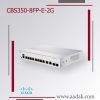 cisco switch CBS350-8FP-E-2G front details