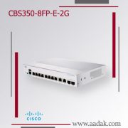 cisco switch CBS350-8FP-E-2G front details