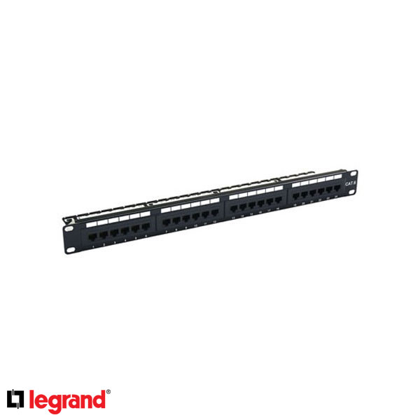 پچ پنل 24 پورت Cat 6 SFTP لگراند legrand 33563