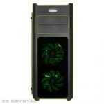 کیس گرین مدل Z3 CRYSTAL - Green