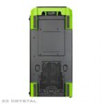 کیس گرین مدل Z3 CRYSTAL - Green