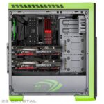 کیس گرین مدل Z3 CRYSTAL - Green