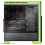 کیس گرین مدل Z3 CRYSTAL - Green