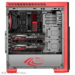 کیس گرین مدل Z3 CRYSTAL - Red