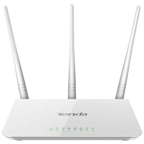 روتر وایرلس چهارپورت سه آنتن تندا Tenda F3
