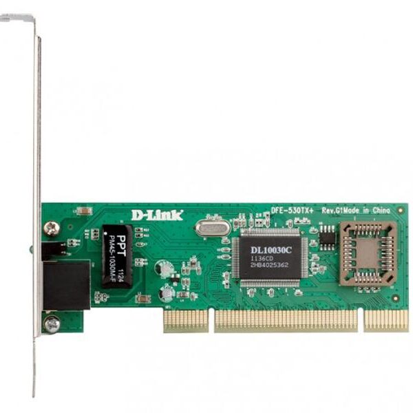 کارت شبکه 10,100 مگابایت اینترنال PCI دی-لینک DFE-530TX