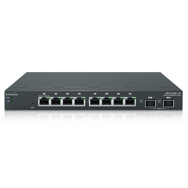 سوئیچ 8 پورت گیگ هوشمند اینجنیوس EWS1200D-10T EnGenius