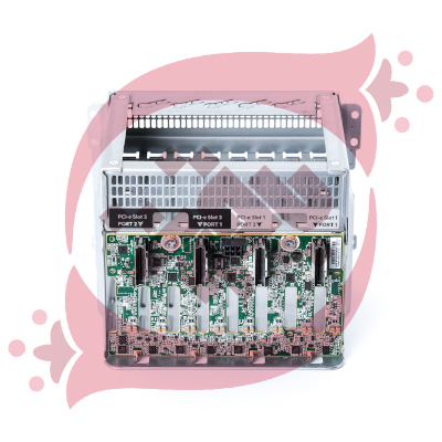 HPE ML350 Gen10 8SFF NVMe SSD Express Bay Enablement Kit with 2x4NVMe Risers and Support Cables 874569-B21