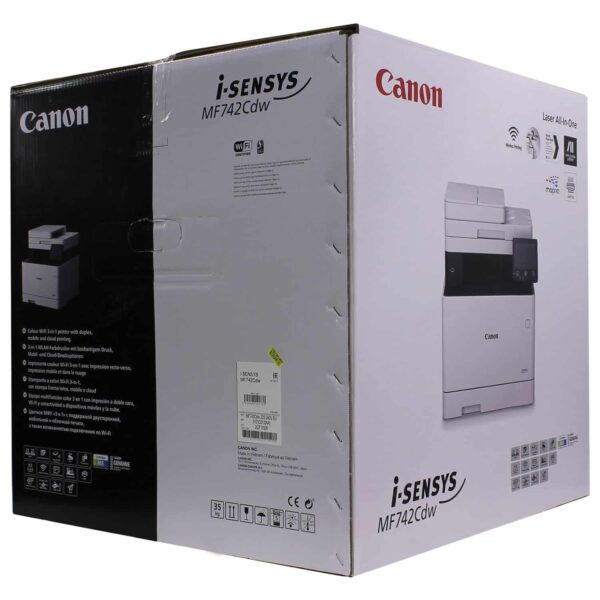 پرینتر لیزری سه کاره رنگی کانن MF742Cdw