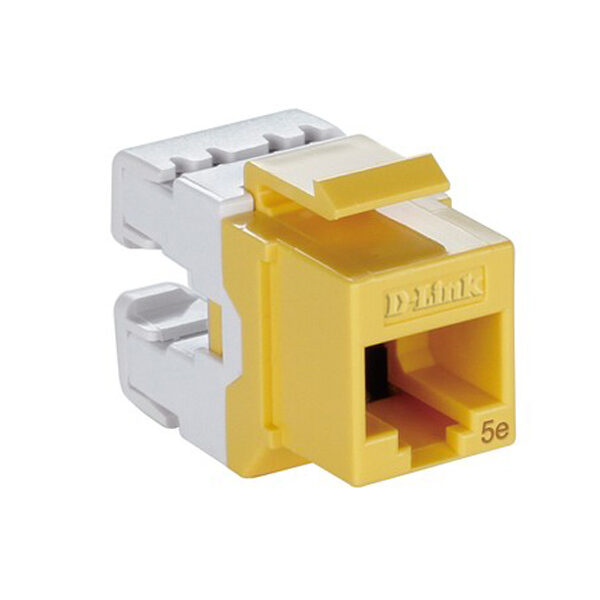 کیستون CAT5E زرد دی-لینک NKJ-5EYEL1B21