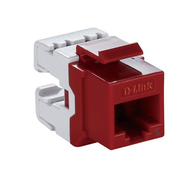 کیستون CAT6 قرمز دی-لینک NKJ-C6RED1B21