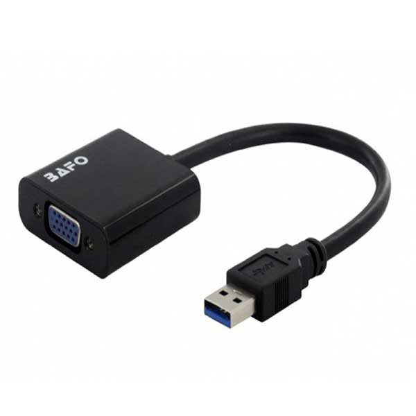 کابل تبدیل USB3.0 to VGA بافو BF-2631 BAFO