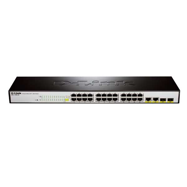 سوییچ هوشمند 26 پورت 10,100 مگابیت دی لینک DES-1100-26