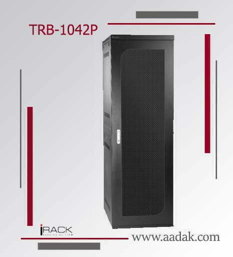 رک 42 یونیت با درب توری عمق 100
