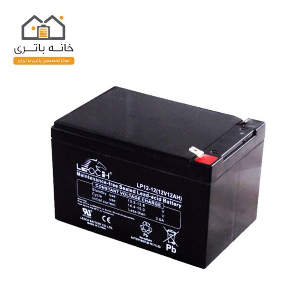 باتری خشک 12 ولت 12 آمپر لئوچ - Leochباتری خشک 12 ولت 12 آمپر لئوچ - Leoch