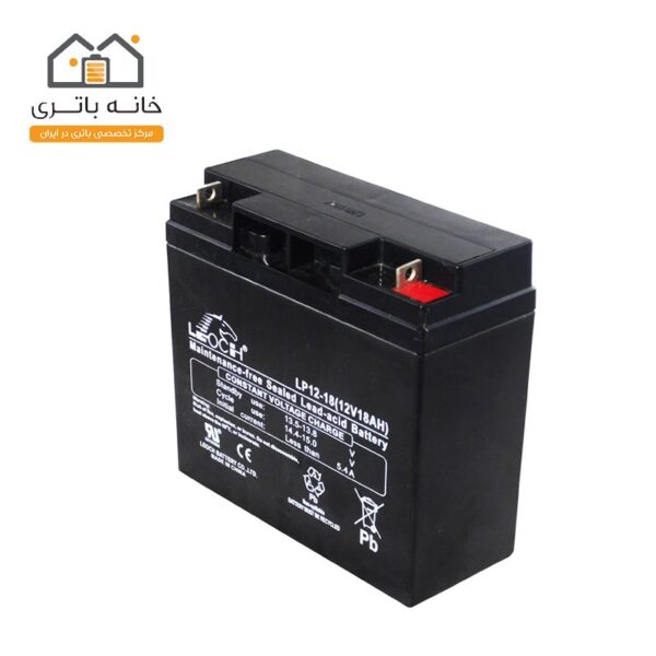 باتری 12 ولت 18 آمپر لئوچ - Leochباتری 12 ولت 18 آمپر لئوچ - Leoch