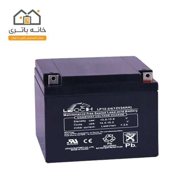باتری 12 ولت 24 آمپر لئوچ - Leochباتری 12 ولت 24 آمپر لئوچ - Leoch