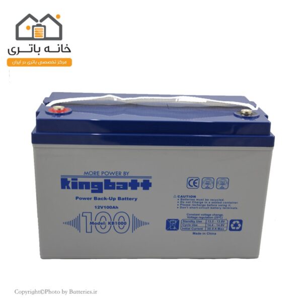 باتری یو پی اس 12 ولت 100 آمپر کینگ بت Kingbattباتری یو پی اس 12 ولت 100 آمپر کینگ بت Kingbatt