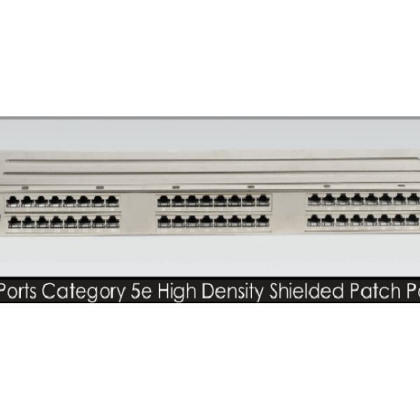 پچ پنل شیلددار یونیکام 48 پورت cat5e